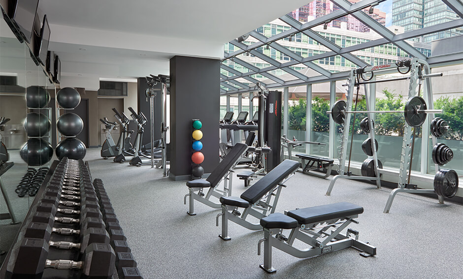 SoHo Hotel fitness center